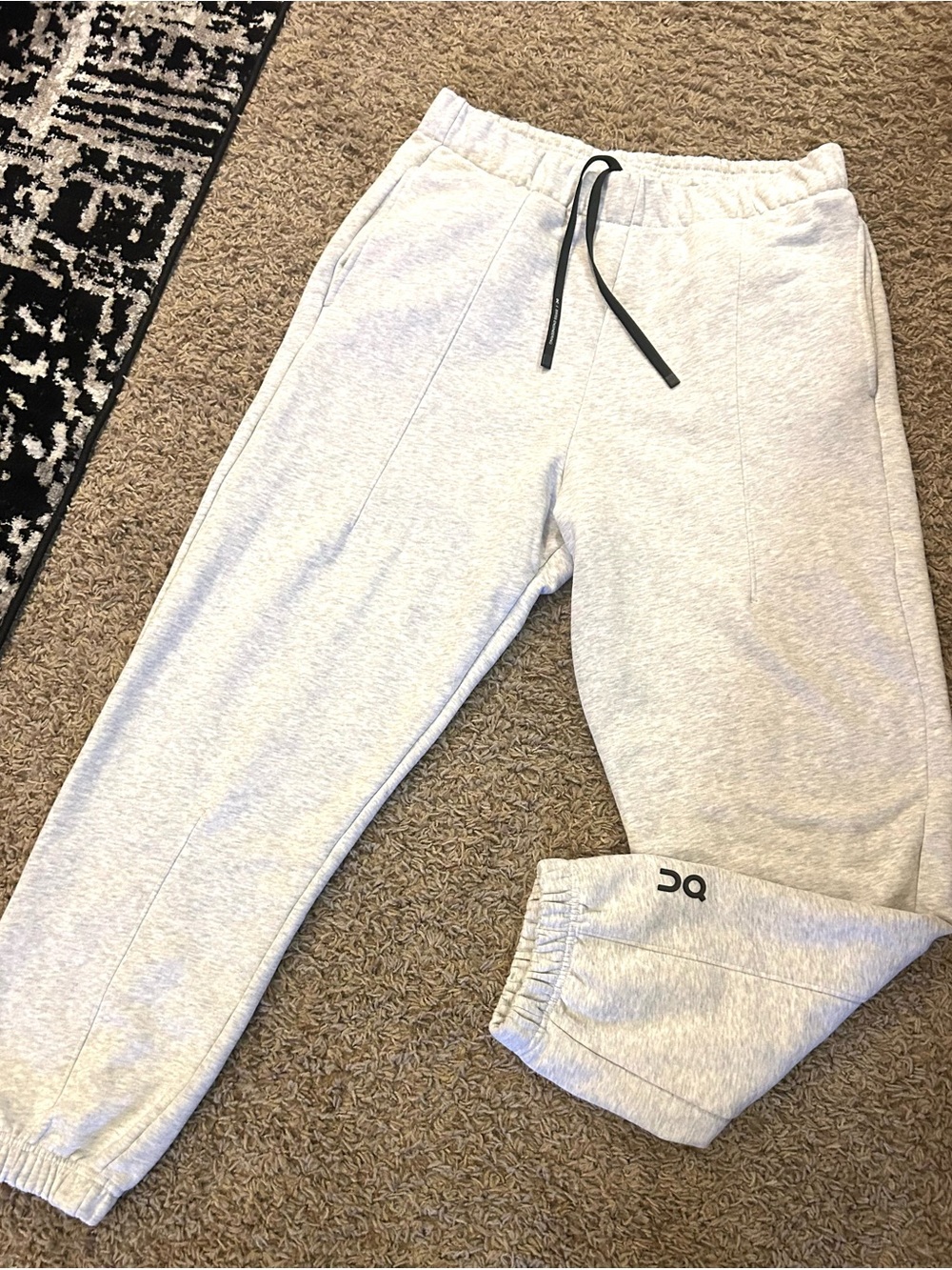 On Running grey  Club sweatpants size large Oversized fit